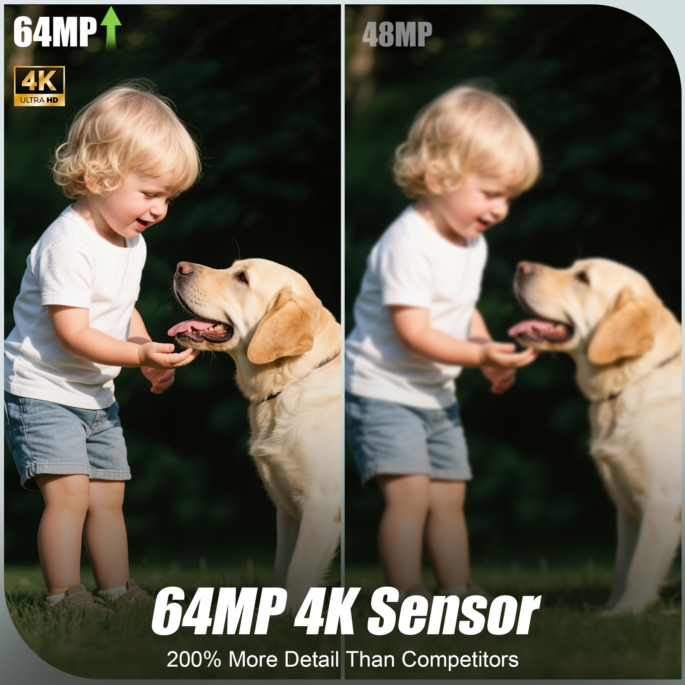 64MP 4K Digital Camera for Photography with Autofocus, 16X Zoom, Compact Design, Includes 32GB SD Card