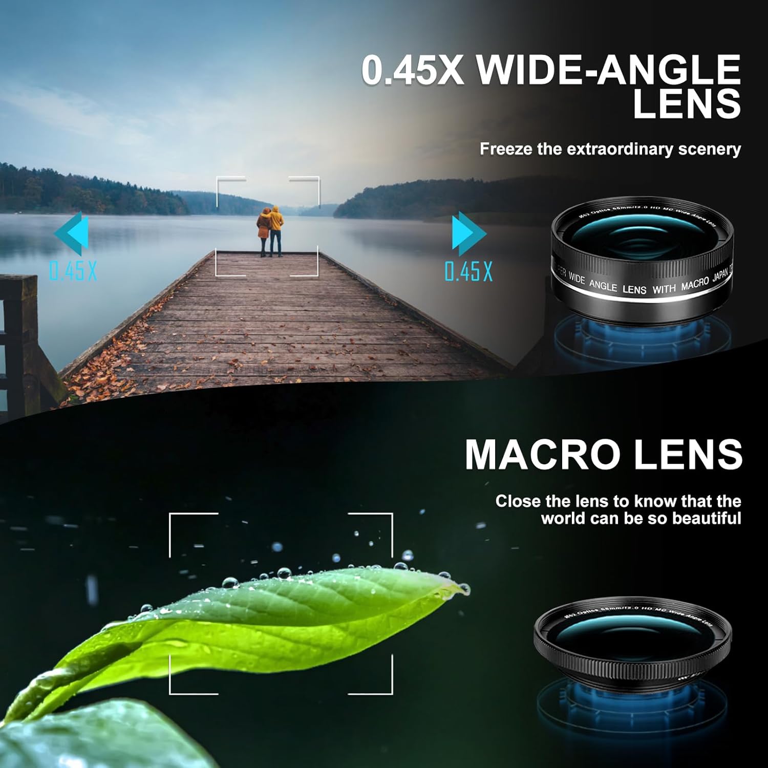 NBD 4K Digital Camera for Photography & Vlogging, 48MP Camera with Mic, Tripod Grip, Wide-Angle & Macro Lens