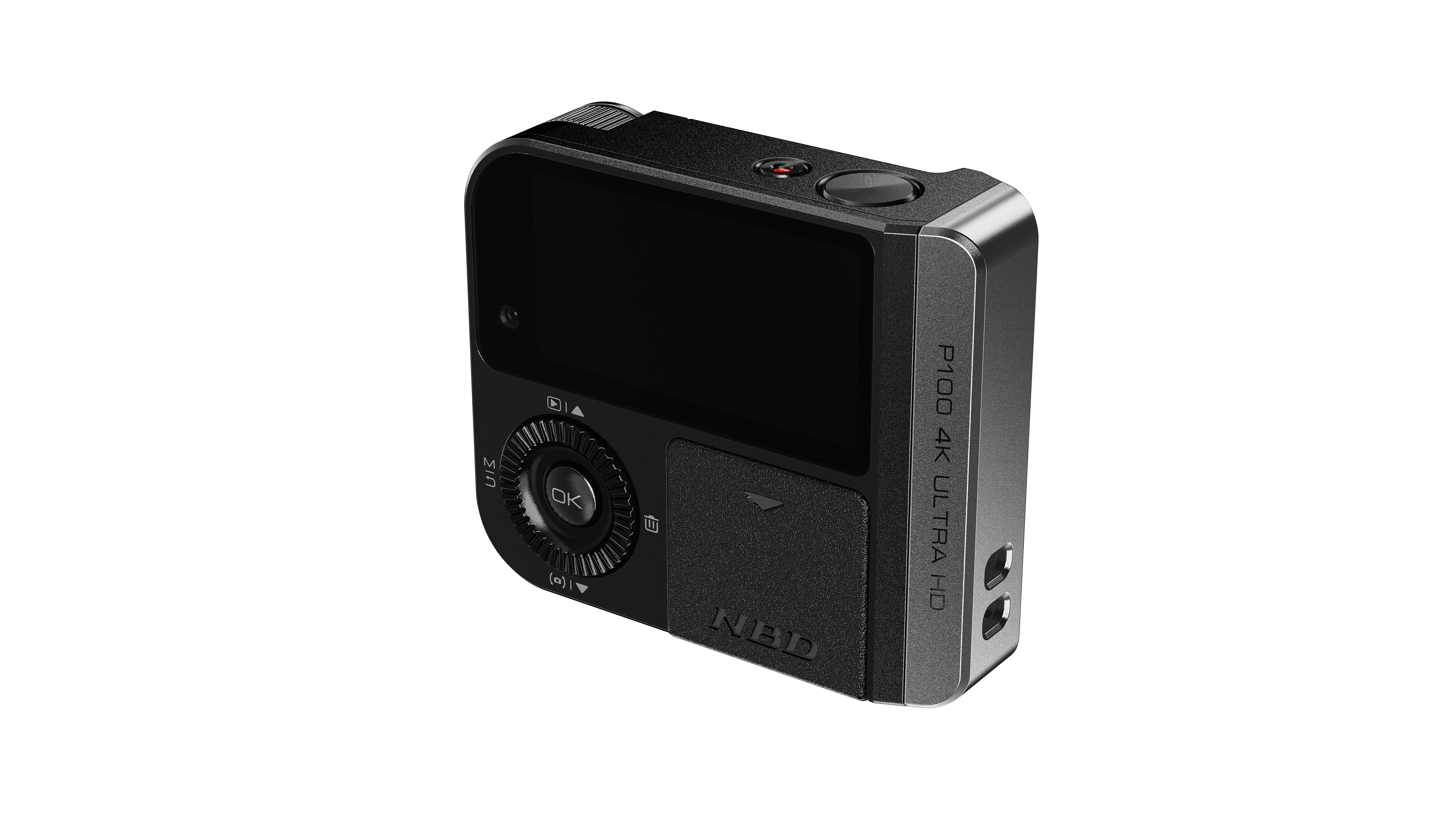 NBD 4K Pocket Camera, 64MP Ultra HD Digital Camera with 16X Zoom, Compact Portable Vlogging Camera for Travel & YouTube