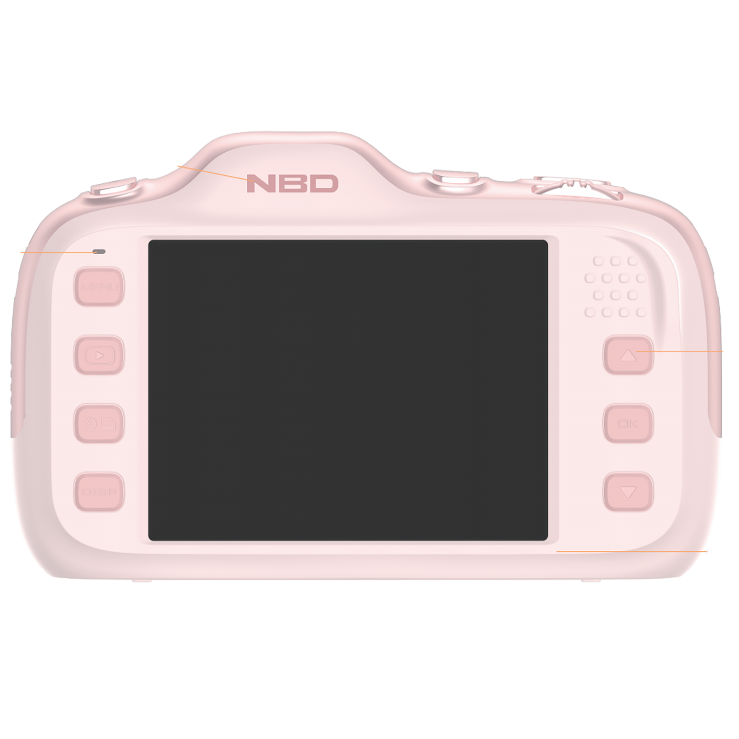64MP 4K Digital Camera for Photography with Autofocus, 16X Zoom, Compact Design, Includes 32GB SD Card,Pink
