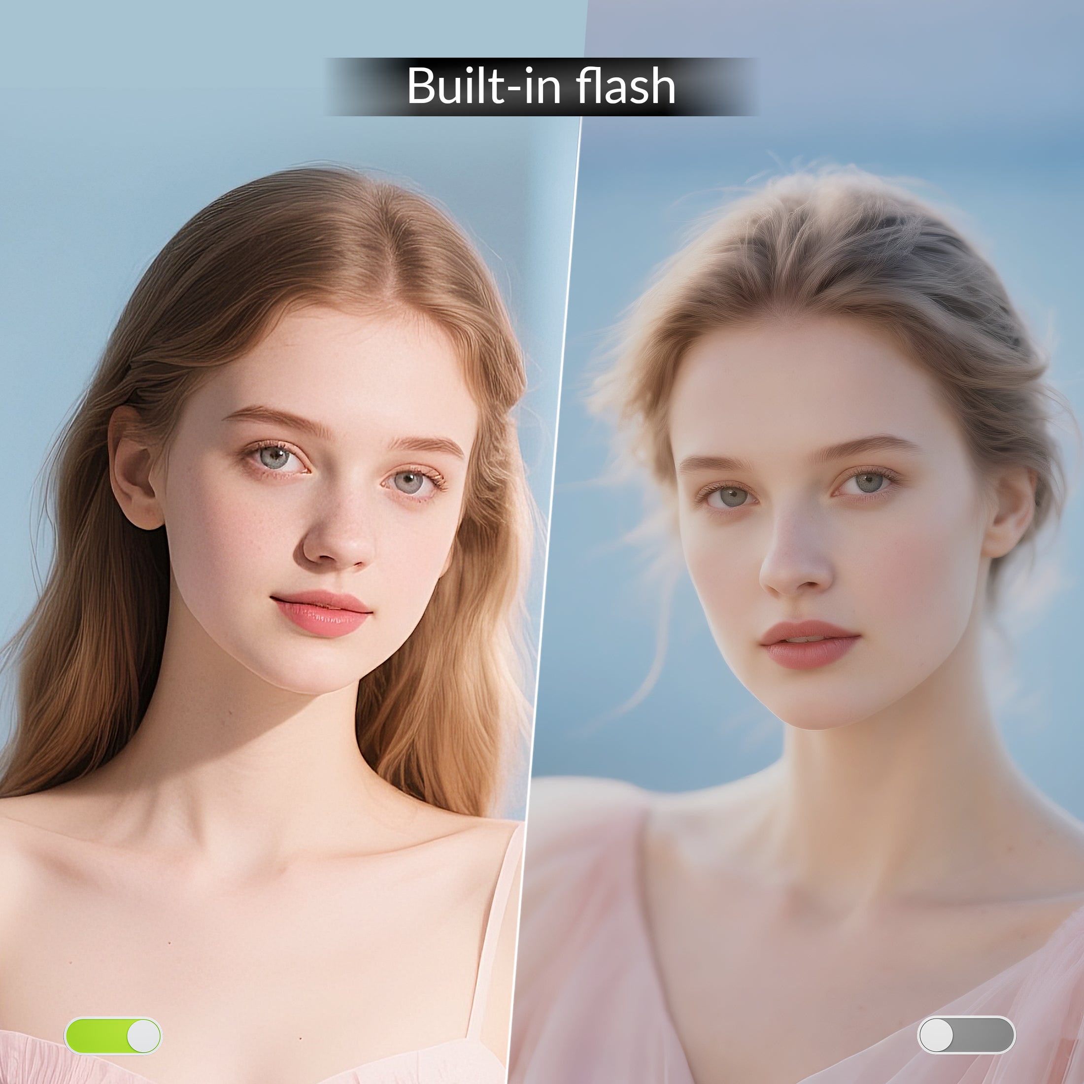 NBD 64MP 5K Autofocus Digital Camera with WiFi and App Control, 16X Zoom, Anti-Shake, and Flash – Compact Vlogging and Travel Camera with SD Card and 2 Batteries