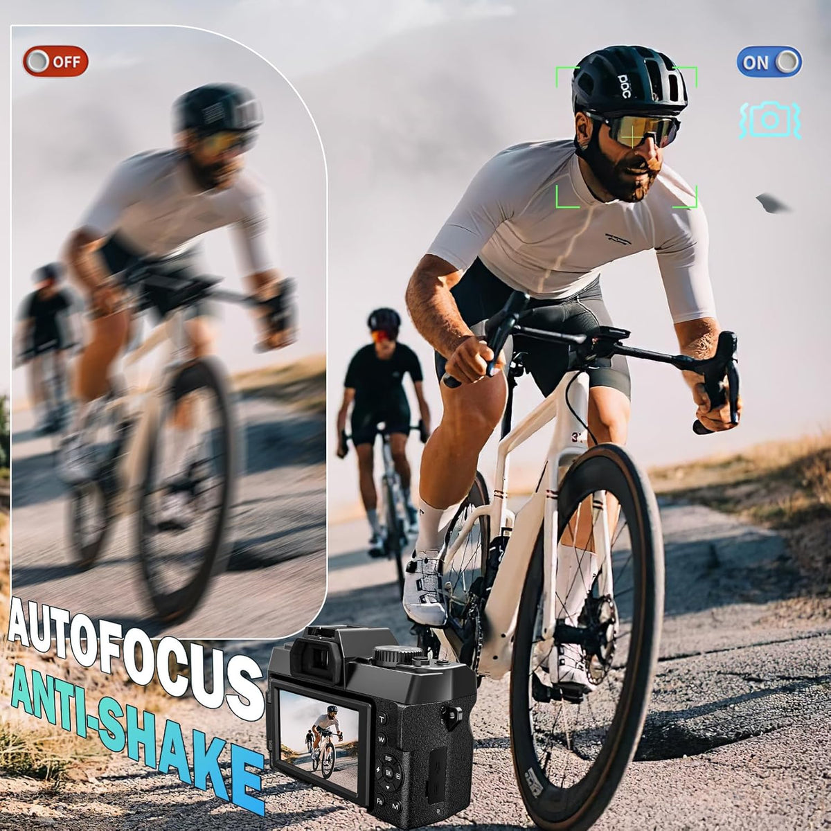 5K Digital Camera With 16X Digital Zoom