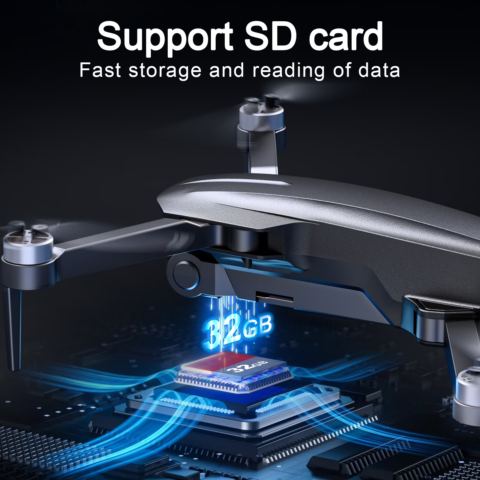 Drones with Camera for Adults 4k, 5G WIFI FPV Transmission Drone, 40mins Flight Time on 2 Batteries, Brushless Motor, Multiple Flight Modes, Mobile Phone Control, Suitable for Beginners