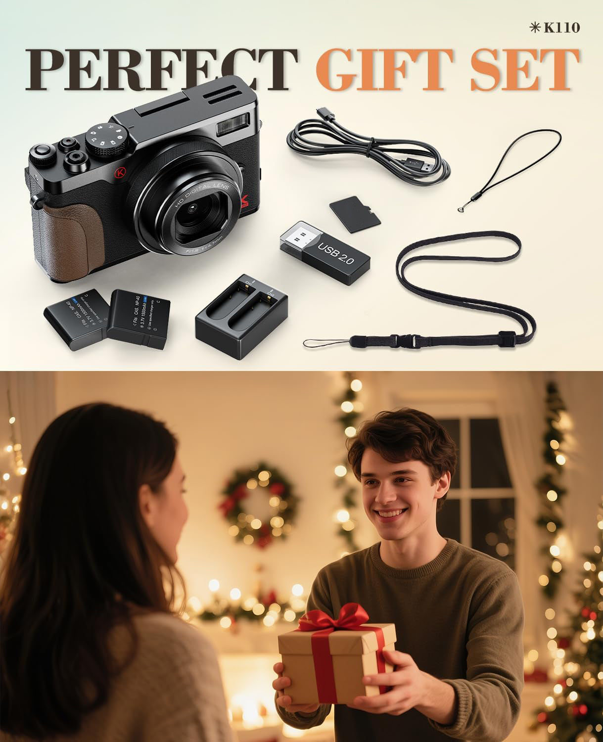 5K 64MP Digital Cameras for Photography