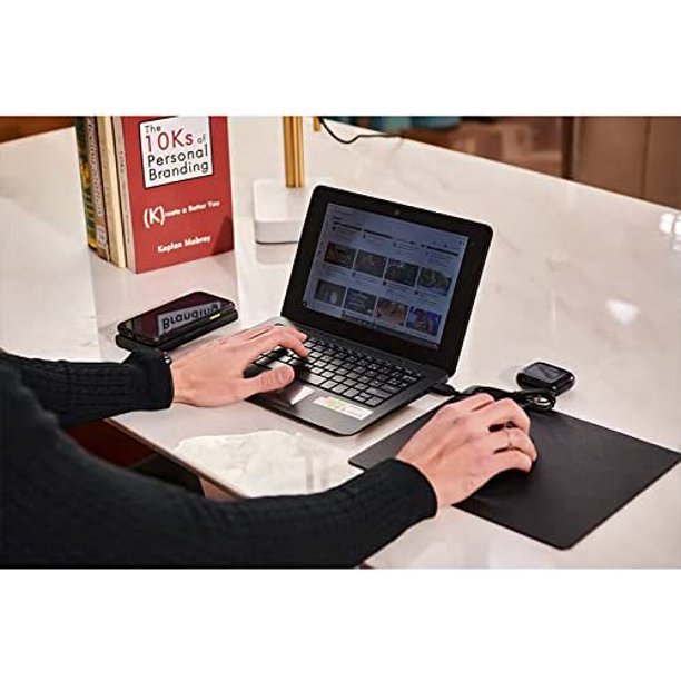 Windows 10 Laptop - 10.1 Inch Quad Core Notebook with Bluetooth, WiFi, Webcam, HDMI (Black)