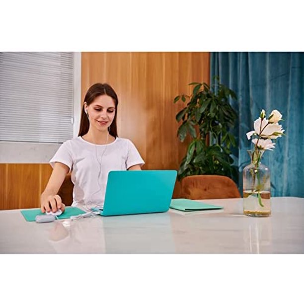 Windows 10 Laptop - 10.1 Inch Quad Core Notebook with FullHD Display, Abundant Ports, and Accessories (Blue)