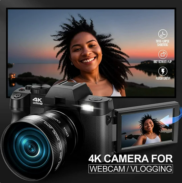 Direct Camera NBD Digital Camera for Photography 4K 48MP Vlogging Camera for YouTube