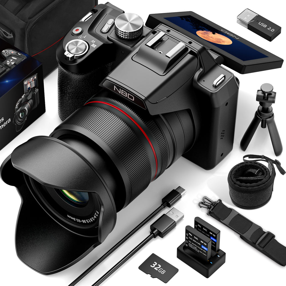 Direct Camera NBD Digital Camera 5K 64MP 16X Optical Zoom Camera for Photography wit