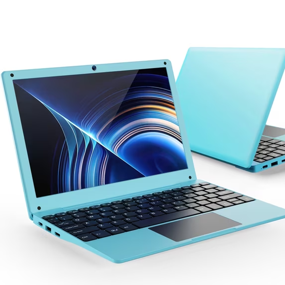 NBD Mini Laptop 10.1 inch Quad Core Powered Android 12.0 Netbook Computer with Bag, Mouse, and Mouse Pad for Kids