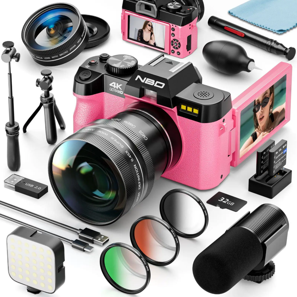 4K Digital Camera  With 16X Digital Zoom