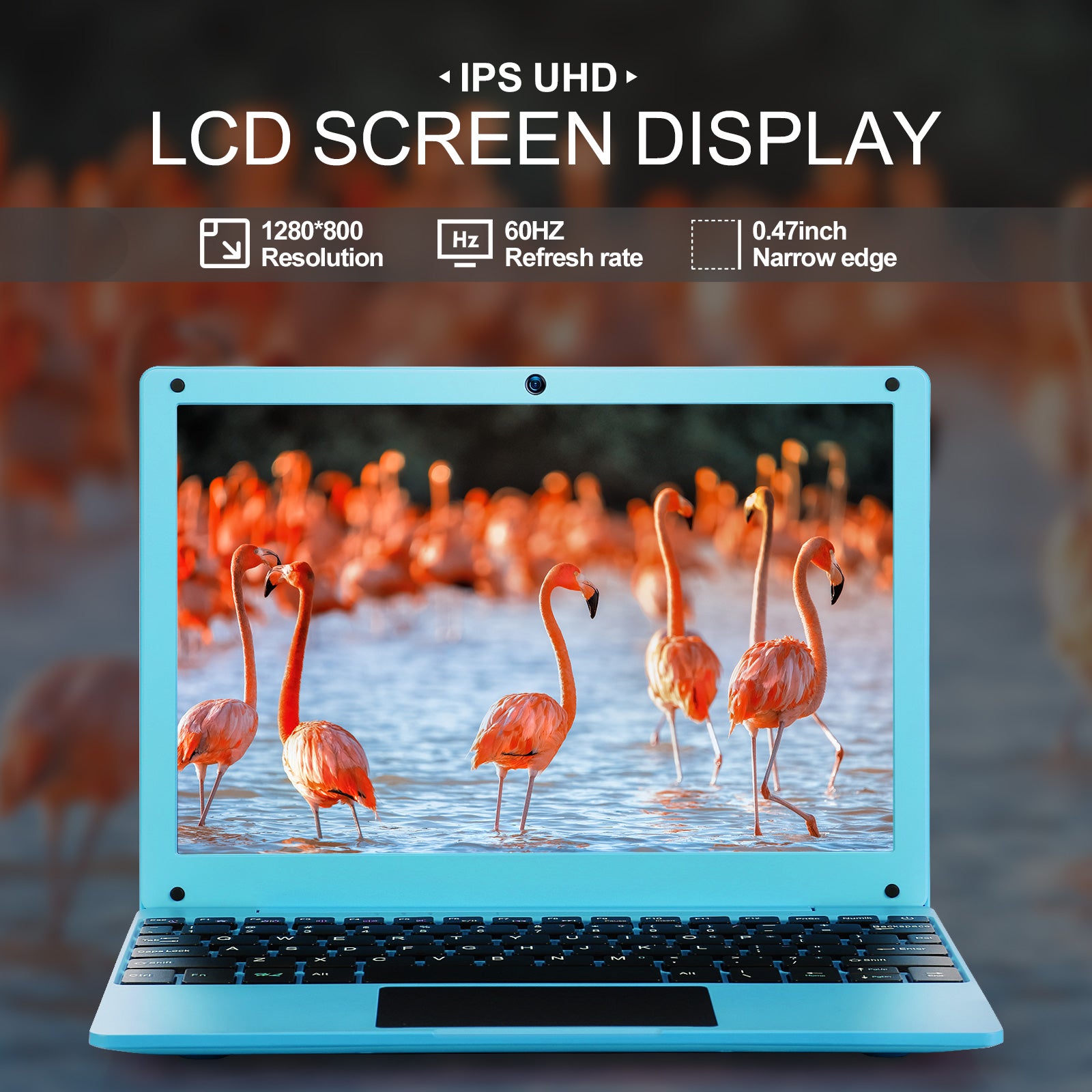 NBD Mini Laptop 10.1 inch Quad Core Powered Android 12.0 Netbook Computer with Bag, Mouse, and Mouse Pad for Kids