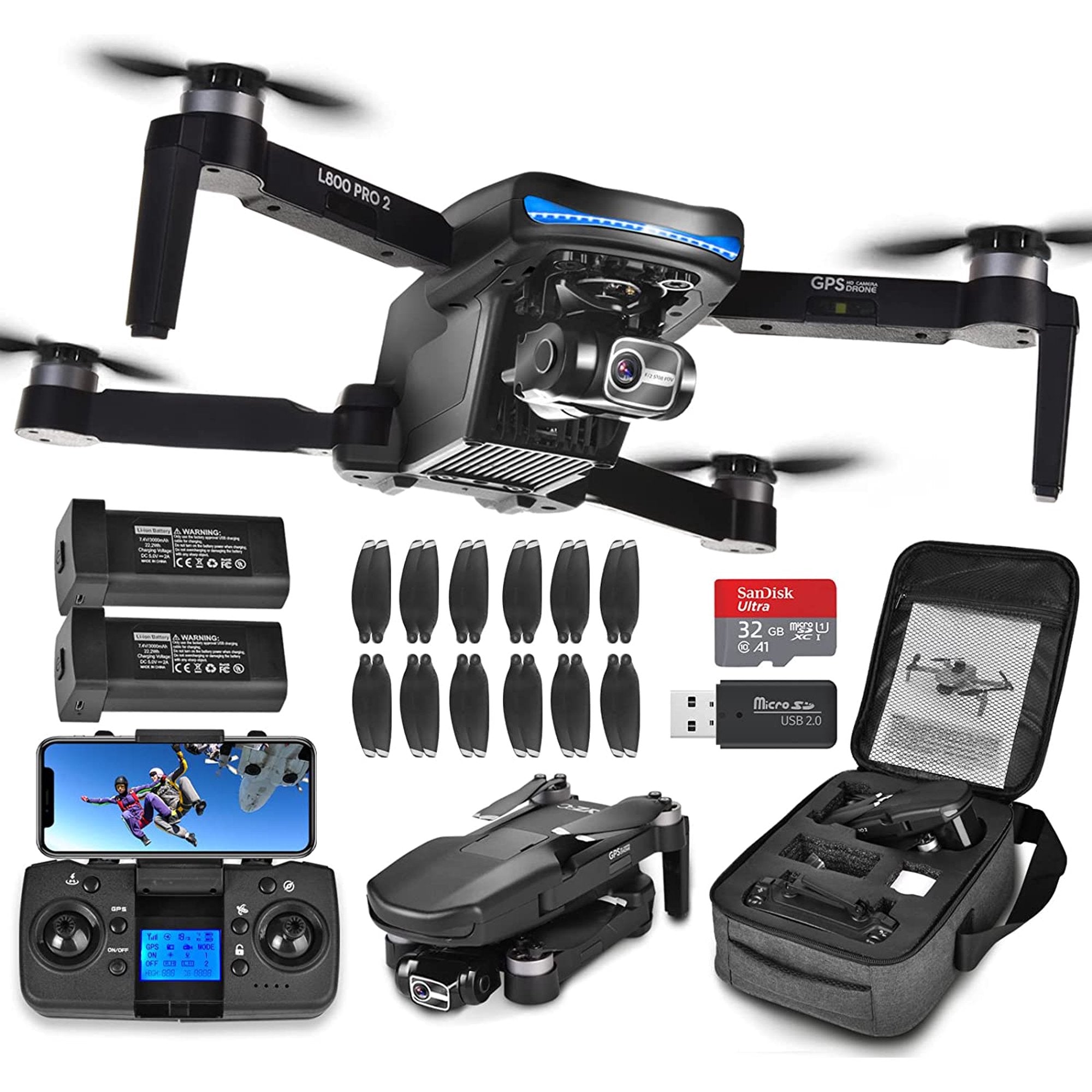 NMY L800 4K Camera Drone - 5G WiFi, EIS Technology, 50mins Flight, Brushless Motor
