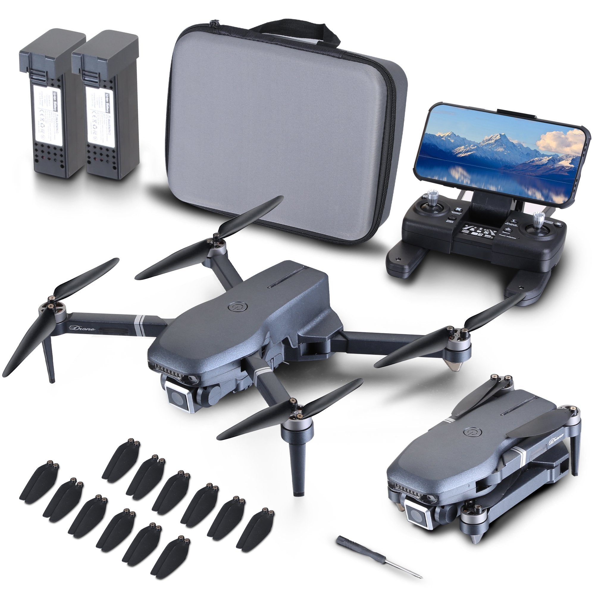 NMY 4K Camera Drones for Adults - GPS, Long Range, 5G FPV, Auto Return Home